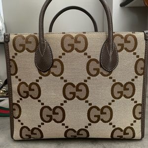 Gucci tote with jumbo GG PRE-LOVED